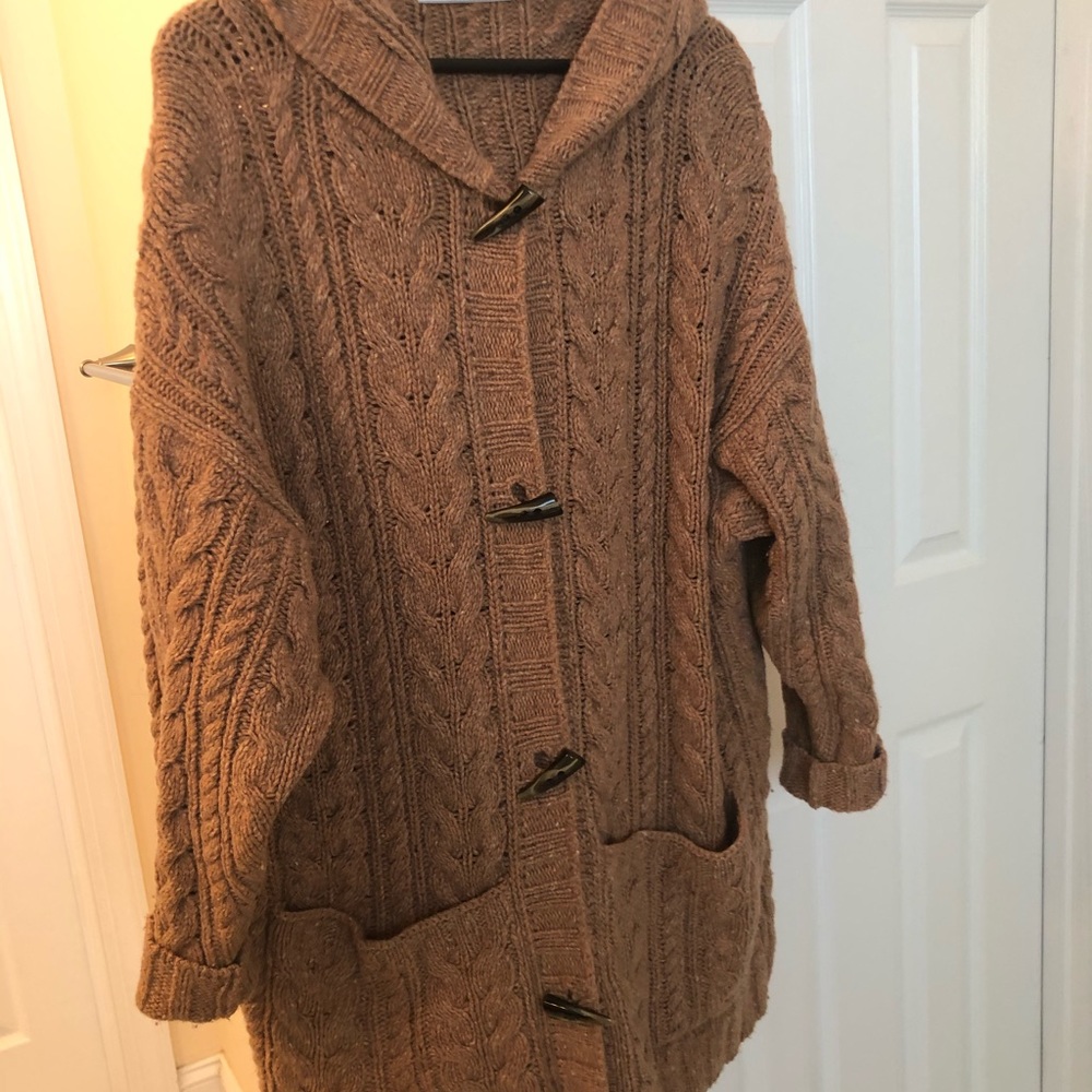Christy Dawn Arlo Sweater in Washed Clay, Large